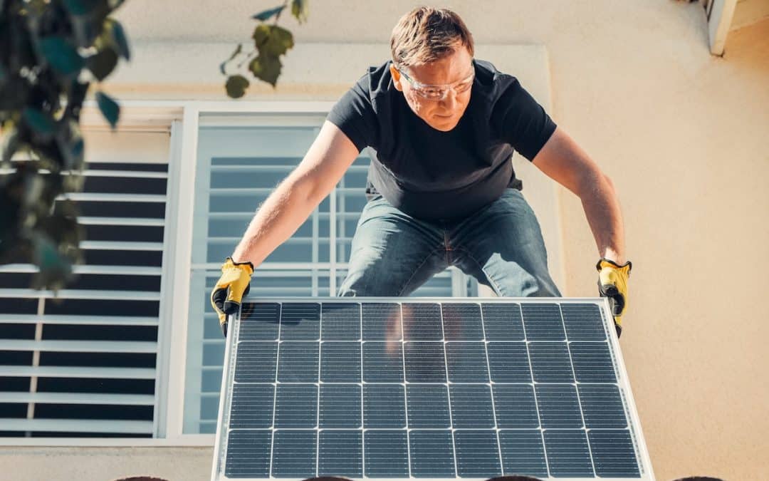 What is the energy transformation of a solar panel? solar panel installation